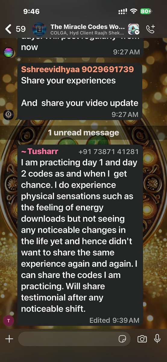 WhatsApp Testimonial 1
