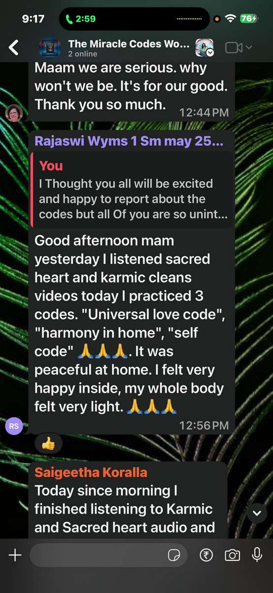 WhatsApp Testimonial 5