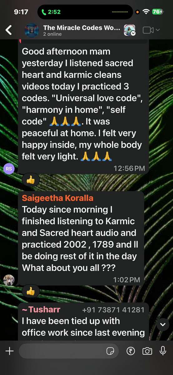 WhatsApp Testimonial 6