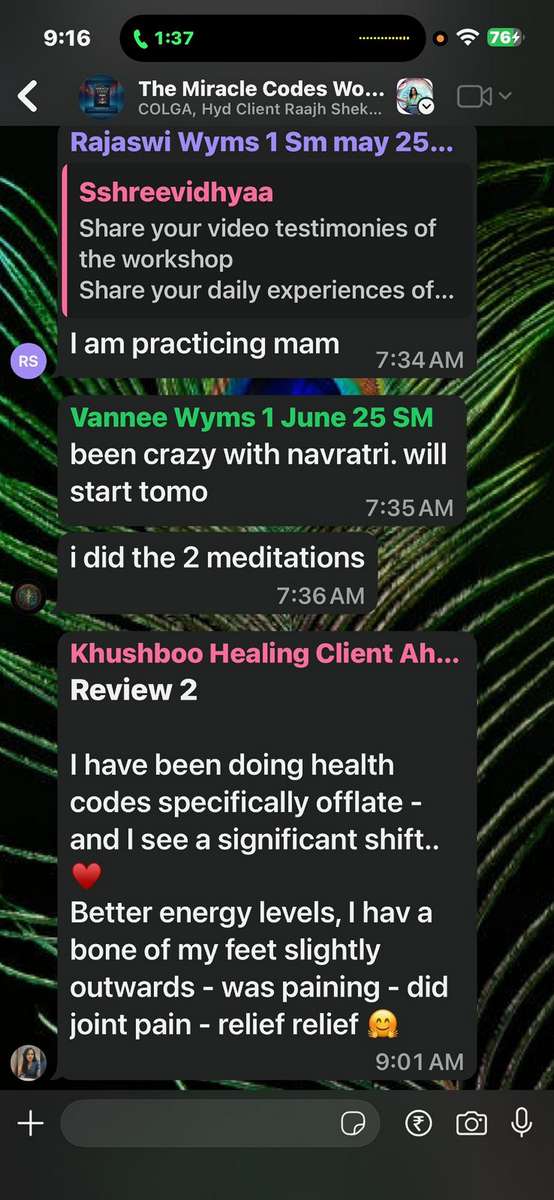 WhatsApp Testimonial 13